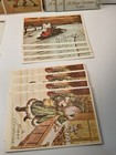 Antique Holiday Christmas Post Cards Lot Of 22 Unique Unused 1950-1960  