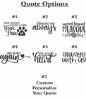 Personalized Pet Memorial Stone  Dog Memorial Stone  Pet Headstone Grave Marker