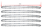 5x 20  Chainsaw Saw 3 8 lp Chain Blade  050 Gauge 72dl Link For Stihl Husqvarna