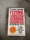 Pb  Flying Saucers - Serious Business By Frank Edwards  1966 3rd Print Vintage