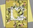 Stampin    Up  Thank You Card