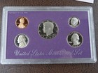 1990-s Us Mint Proof Set 5 Coin Set Ogp Coa Original Government Packaging