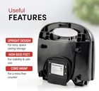 Commercial Electric Non-stick Belgian Waffle Maker Iron For Breakfast Sandwiches