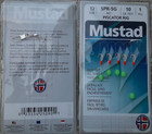 6-pack Lot Mustad Piscator Bait Rigs Sabiki   Size 12 Hook W  10 Lb Line Glow