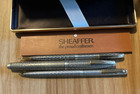 Vintage 1970s Sheaffer Imperial Sterling Silver 3-piece Set Nos