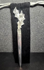 Vintage Metal Letter Opener  Leaf Design  7 5  Long W  Pouch  