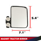Universal 220lb Rated Magnetic Mirror Tractor skid Kubota John Deere Mower 2pcs