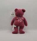 Salvino s Bamm Beano s Mlb Chipper Jones  10 Pink Plush Beanie Bear New
