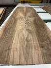 European Walnut Raw Wood Veneer 2 Sheets 88   X 12   49o