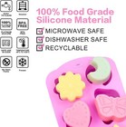 4pcs Silicone Soap Molds - Animals Shapes For Diy Soap  Chocolate  Cake  Jelly