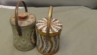 Vintage Biscuit Tins Floral With Handles