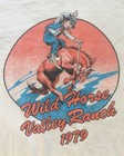 Vintage 1979 Bill Graham Wild Horse Valley Ranch T-shirt Usa Dennis Larkins