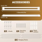 4 Pack 4ft Linkable Led Shop Light For Garage 20000lm 128w Utility Light White