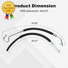 Power Steering Pressure Hose   Steering Return Line Kit Compatible With Chevy Av