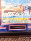 Michael Phelps Signed     8 Gold In 2008    Photo Framed 16x18 Jsa Coa