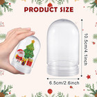 12-piece Diy Christmas Snow Globe Craft Kit For Kids And Family Fun