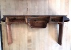 Vintage 1910 Singer Treadle Sewing Machine Cabinet Center Drawer W pins