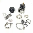 50mm 35 Psi Blow Off Valve Q50 60mm Turbo External Wastegate 24psi Gtii Black