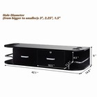 Reshable Wall-mount Salon Station Barber Beauty Spa Cabinet Equipment W drawers