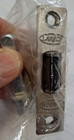 Larson Storm Door  Brushed Nickel  Mortise Lock Handle  Latch Lock