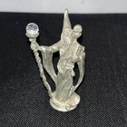 Vintage 1980s Gallo Pewter Wizard Figurine