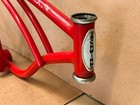 1974 Schwinn Stingray Opaque Red Coaster Frame   Chain Guard Og Paint