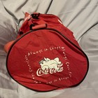 Vintage Coca-cola Duffel Bag Red Always In Shape Always Coca-cola