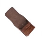 Tourbon Leather Box Of Cigarette Case Lighter Holder Playing Cards Belt Wallet