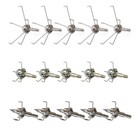 100 Grain Hunting Judo Broadheads 5 Paw Arrow Heads Archery Tips Points 6 12pcs