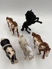Vintage Schleich Horses Made In Germany Mixed Lot Of 5