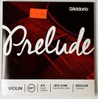 D addario Prelude J810 Violin String Set 4 4 Scale Length Medium Tension Steel