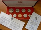 1976 Malta - Official Proof Set  9  - Mills   Cents - Orig  Pkg  Coa - Ps2