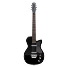 Silvertone 1303 Series Single Cut Electric Guitar - Black