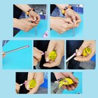 Foiburely 100 Pcs Bird Ring Leg Bands For Gouldian Zebra Finch Canary Society Bi