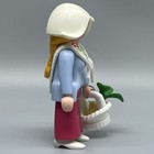 Playmobil Victorian Flower Girl Peasant Town Person Maid Female Adult Figure Vtg