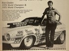 1976 Hooker Headers Print Ad Bob Glidden 1974 1975 World Champion