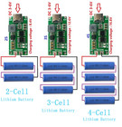 3pcs 2s 3s 4s 8 4v 12 6v 16 8v 1a 2a 4a Boost Lipo Li-ion Dc 5v Type-c Charger