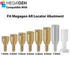 Dental Locator Abutment   Male Cap Compatible Megagen Anyridge Ar Implant System