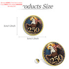 10pcs 250 Anniversary Usa Lapel Pin 1 2inch Us Patriot 1 2 Inches  10-pack 