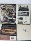 Vintage Train Books Lot Model Trains Brass Locomotives Railways 4pc