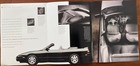 1992 Nissan 240sx Convertible Fold-out Brochure Original 