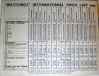 Lesney Matchbox 1968 Comprehensive Model Range Catalogue International Edition