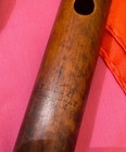 F  Riley New York-antique Boxwood One-key Flute With Ivory Rings-c 1846-restored