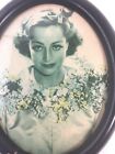 Joan Crawford 1930s Oval Framed Print Entertainment Memorabilia Movie Star