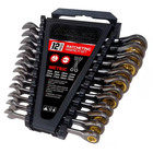 Work Kit 24pc Ratchet Wrench Set Metric Sae 72-tooth Master Mechanics Tool Kit