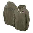 Teams Salute To Service Tribute Sideline Edition Hoodie Olive Green S-3xl