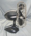 Vintage Art Deco Robbins   Myers Oscillating Fan D12a6-0 - 18 In  Tall Original