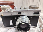 Russian Spring Motor Driven Leningrad By Gomz 35mm Camera