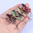 20pcs Cicada Lure Bionic Fishing Bait Floating Hard Bait Plastic Artificial Bait