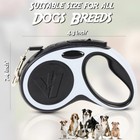 Large 16 5 Ft Retractable Dog Leash Automatic Heavy Duty Dog Leash For Pet Dogs
